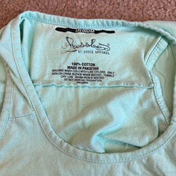 Mint Gamecocks Razorback Tank - Picture 3 of 3